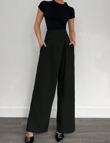 Pantaloni Shein, negru