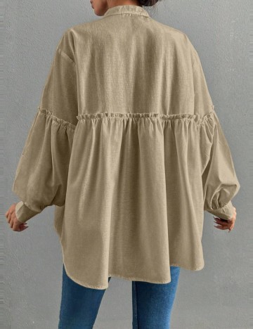 Cămașă Shein, bej