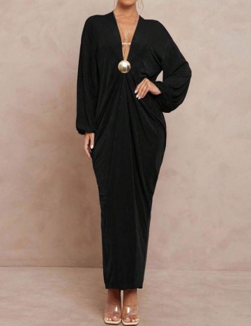Rochie maxi Shein, negru