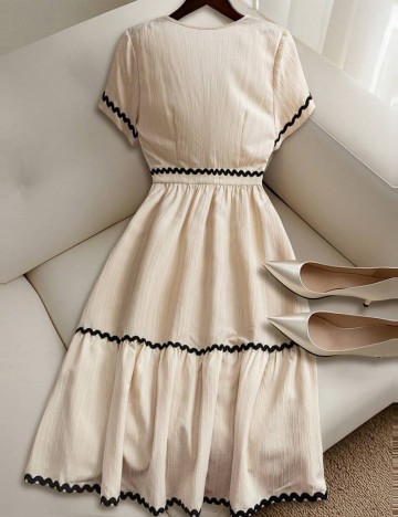 Rochie midi Shein, mix culori