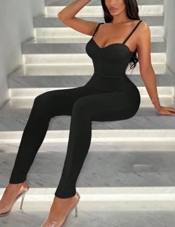 Salopetă lungă Shein, negru