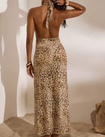 Rochie maxi Shein, mix culori