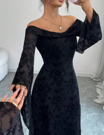 Rochie maxi Shein, negru