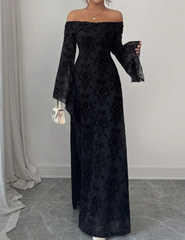 Rochie maxi Shein, negru