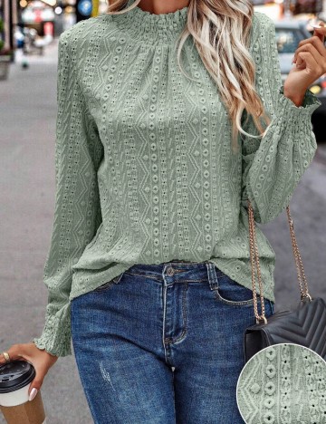 Bluză Shein, verde