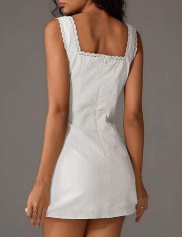 Rochie mini Shein, alb