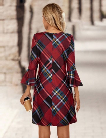 Rochie mini Shein Emery Rose, mix culori