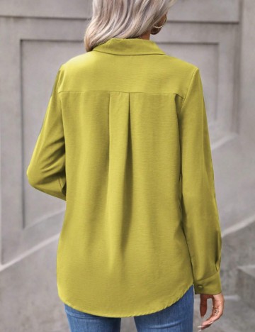 Cămașă Shein, verde