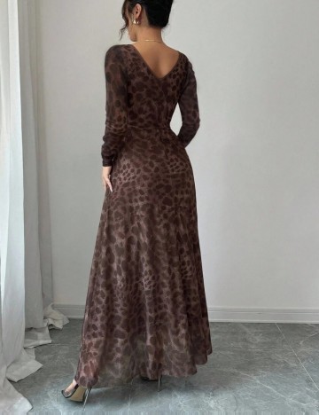 Rochie maxi Shein, mix culori