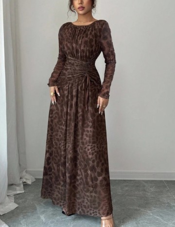 Rochie maxi Shein, mix culori