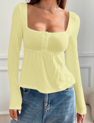 Bluză Shein, galben