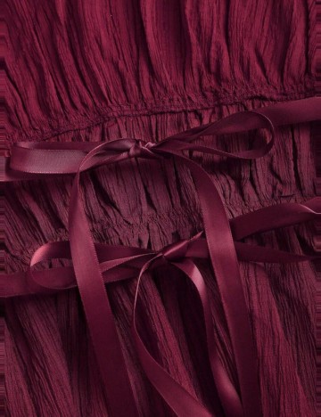 Compleu Shein, vișiniu