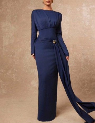 Rochie maxi Shein, albastru