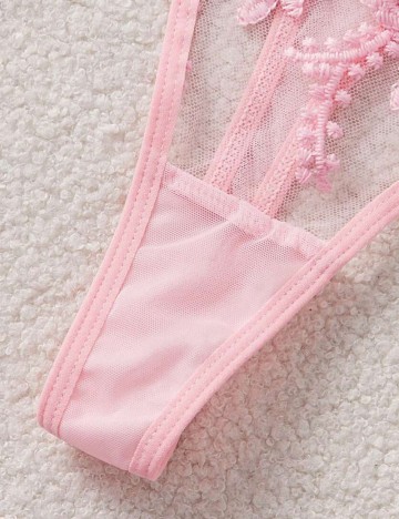 Set Lenjerie intimă Shein, roz