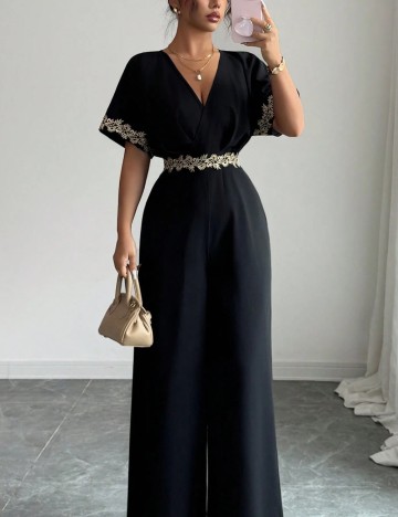 Salopetă lungă Shein, negru