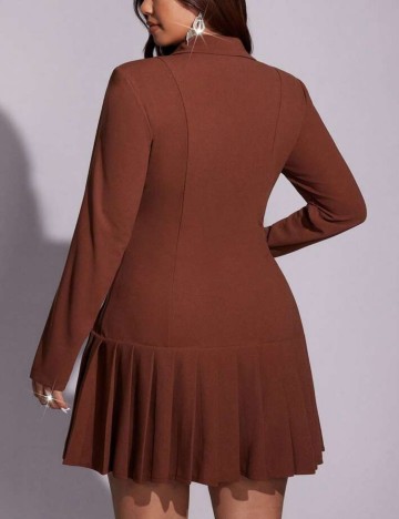 Rochie mini Shein Curve+, maro
