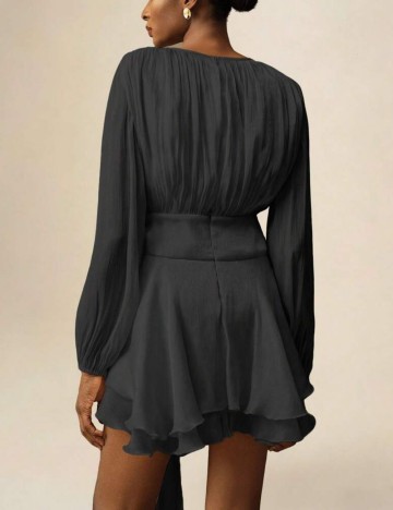 Rochie tip salopetă Shein, negru