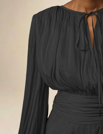 Rochie tip salopetă Shein, negru