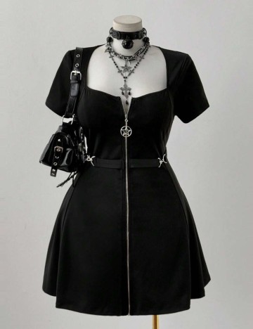 Rochie mini Shein, negru