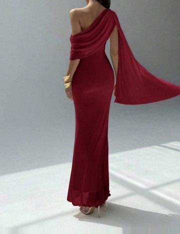 Rochie maxi Shein, vișiniu