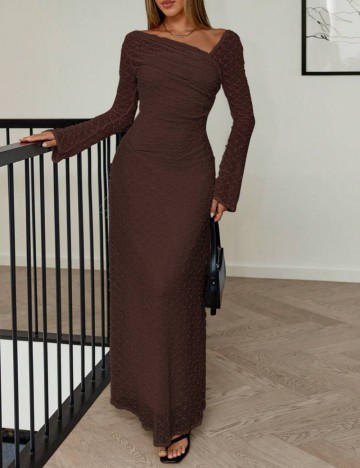 Rochie maxi Shein, maro