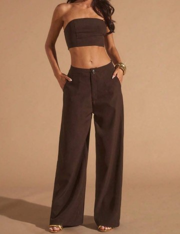 Pantaloni Shein, maro