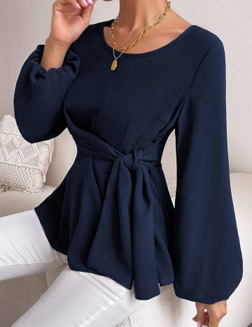 Cămașă Shein, albastru