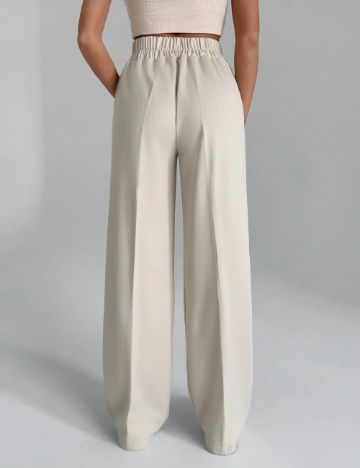 Pantaloni Shein, crem