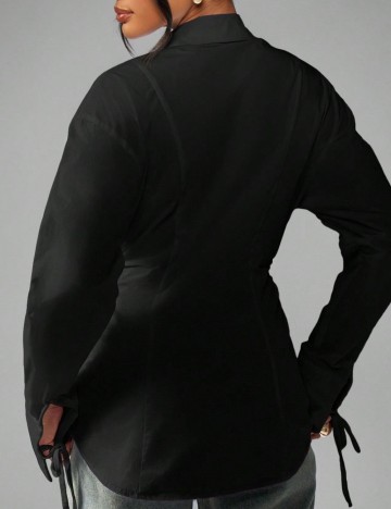 Cămașă Shein Missguided, negru