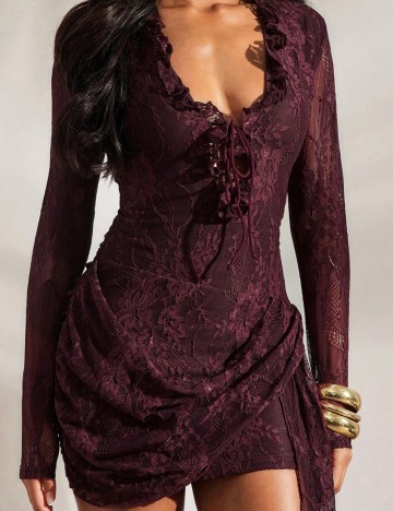 Rochie mini Shein, vișiniu