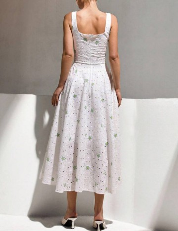 Rochie midi Shein, alb