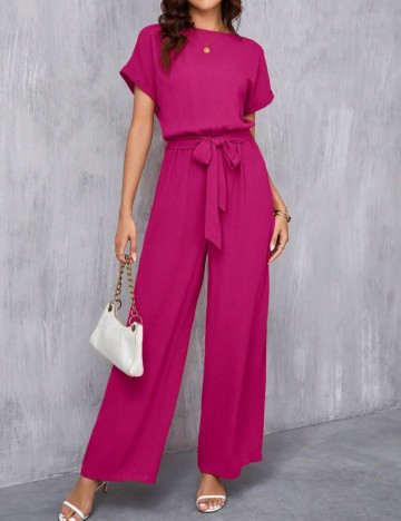 Salopetă lungă Shein, roz