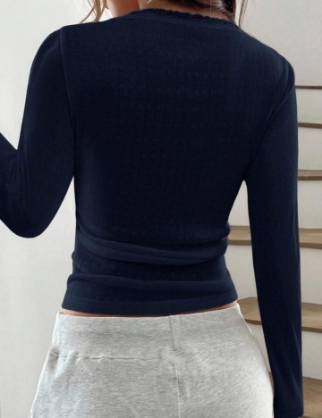 Bluză Shein, bleumarin