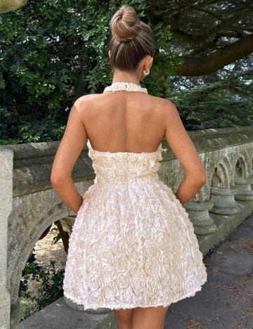 Rochie mini Shein, bej