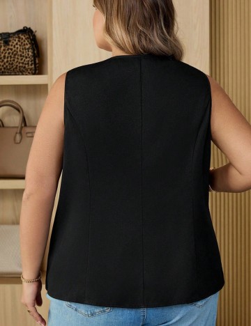 Vestă Shein Curve+, negru
