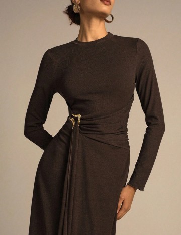 Rochie maxi Shein, maro