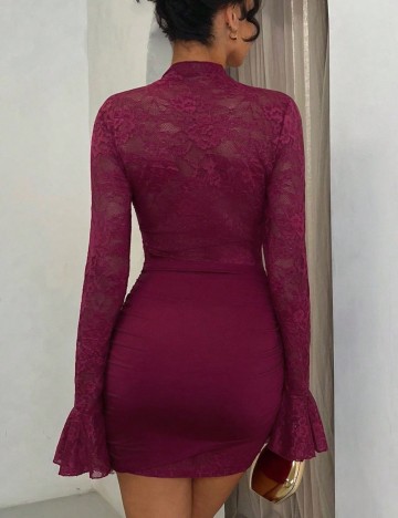 Rochie mini Shein, vișiniu