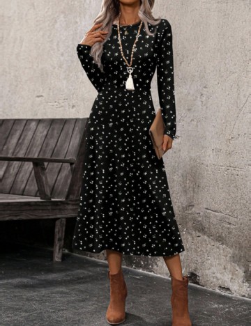 Rochie midi Shein, negru