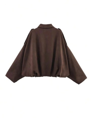 Jachetă Shein, maro