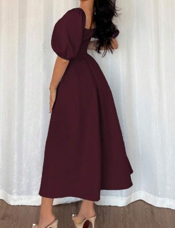 Rochie midi Shein, vișiniu