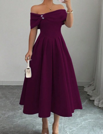 Rochie midi Shein, mov