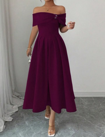 Rochie midi Shein, mov