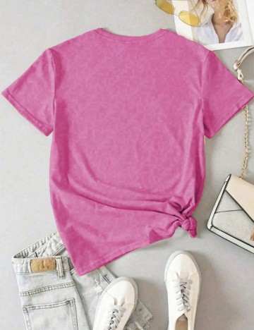 Tricou Shein, roz