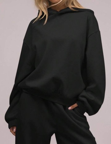 Hanorac Shein, negru