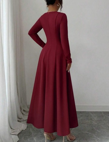 Rochie maxi Shein, vișiniu