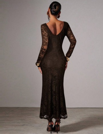 Rochie maxi Shein, maro