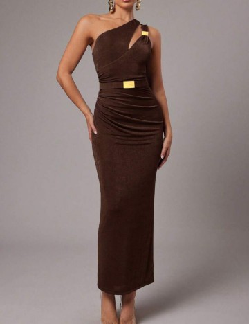 Rochie midi Shein, maro