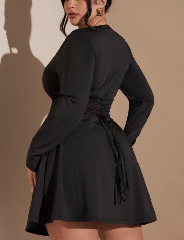 Rochie mini Shein Curve+, negru