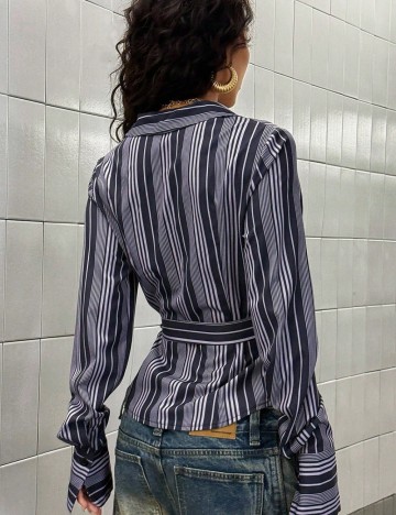 Cămașă Shein, mov