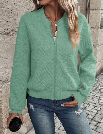 Jachetă Shein, verde